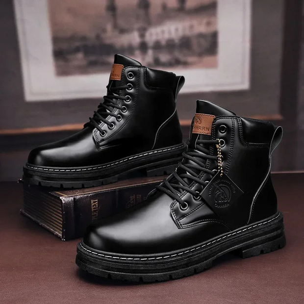 WW | Outdoor Herrenschuhe Stiefel Mit Rutschfester Sohle Und Schnürung