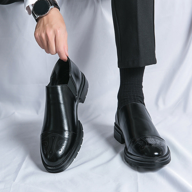 W&W Mode | Elegante Herrenschuhe Klassische Slipper Anzugschuhe Mit Eleganter Verarbeitung