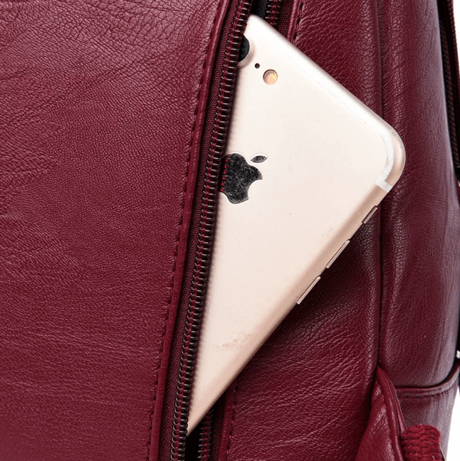 WW | Leder Rucksack Zeitlose Eleganz Und Praktische Funktionalität