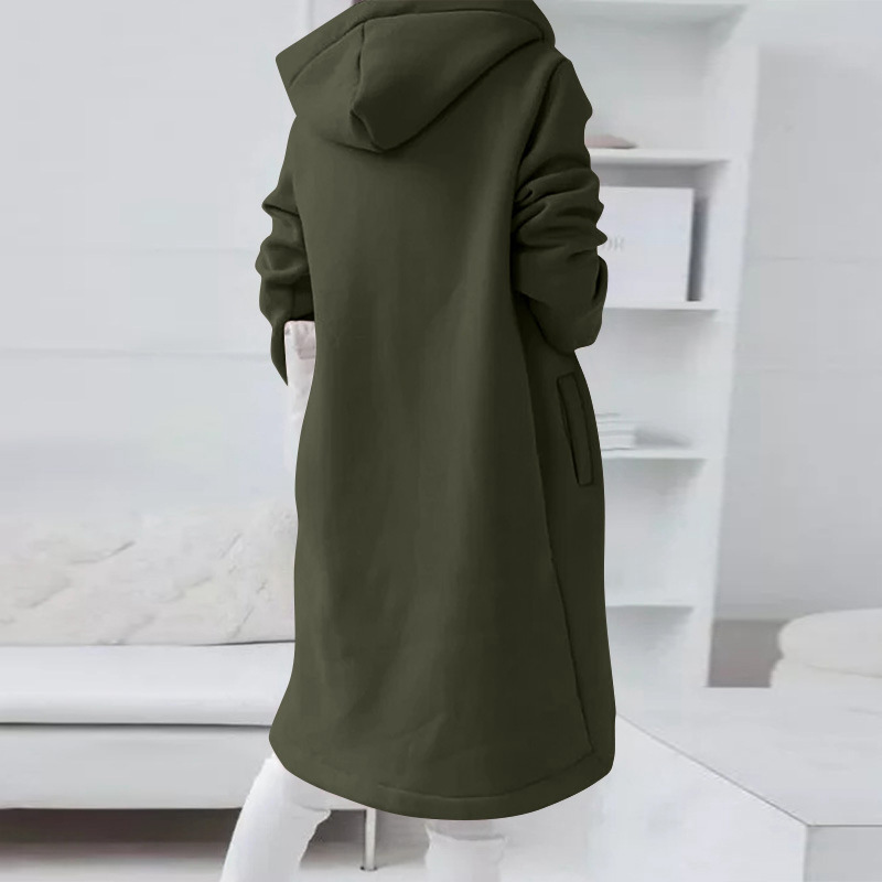 WW | Langer Pullover mit Reißverschluss