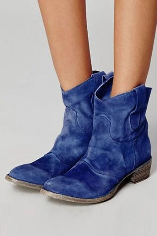 WW | Unterstützte Wildleder Stiefeletten