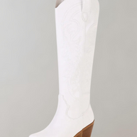 WW | Bestickte Kniehohe Westernstiefel