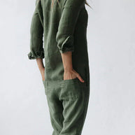 WW | Leinen-Overall