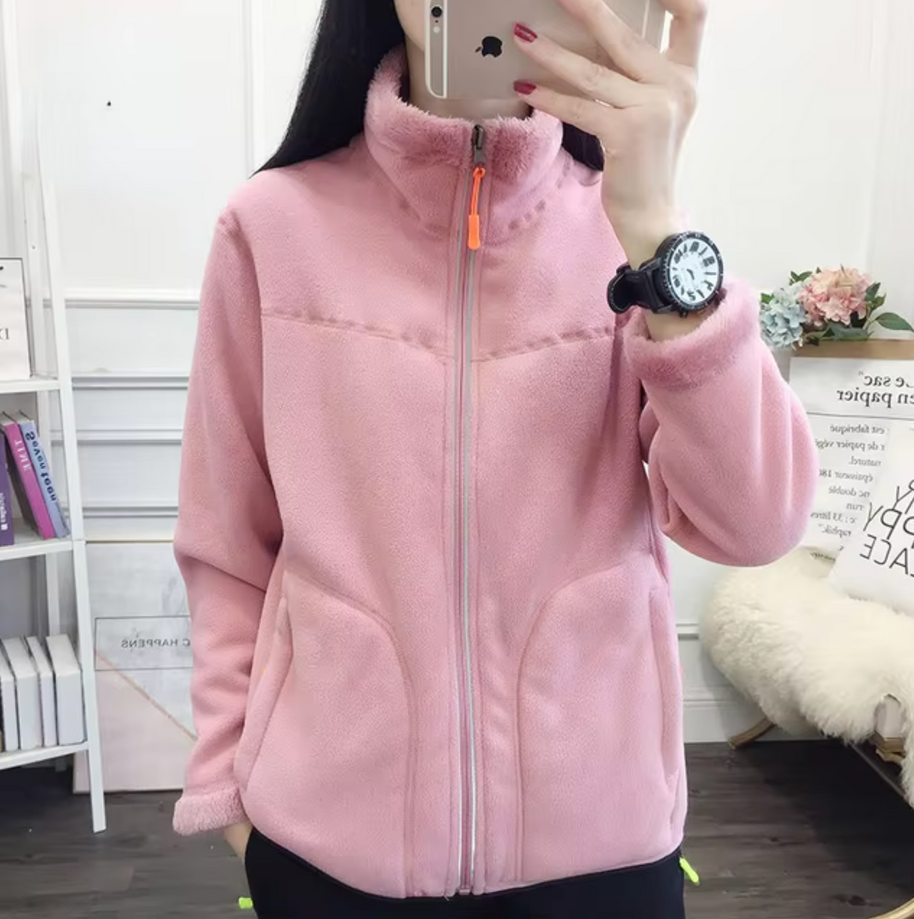WW | Doppelseitige Fleecejacke