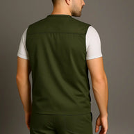 WW | Wanderweste Mit Mehreren Taschen Für Herren
