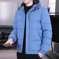 WW - Herren Winterjacke - Gepolstert, warm, lässig