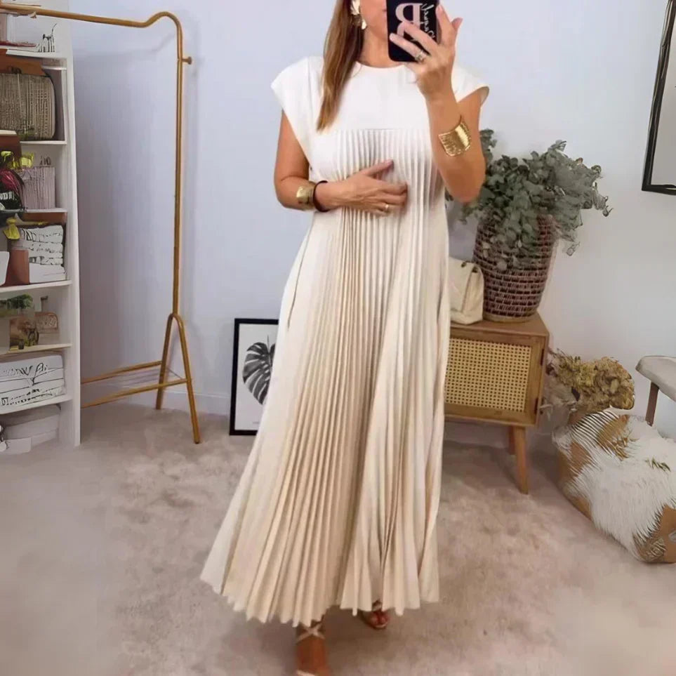 W&W Mode | Leichtes Und Frisches Plisseekleid