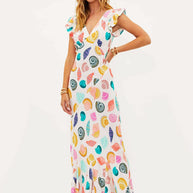 Juwelen Maxikleid für die Küste
