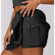 Sportlicher Faltenrock