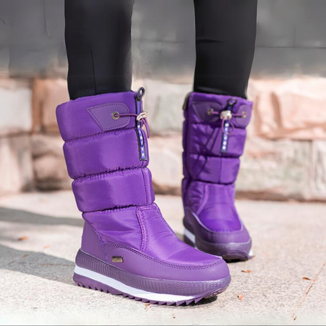 W&W Mode | Rutschfest Seitenreißverschluss Wasserdicht Stiefel
