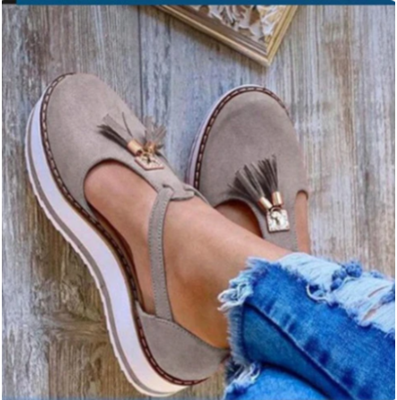 W&W Mode | Sunshine Bliss Sandale Mit Quasten