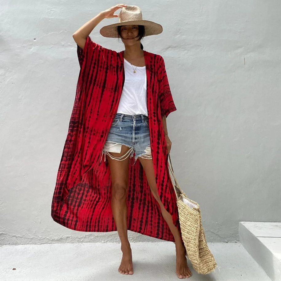 WW | Sommer Print Kimono Für Damen