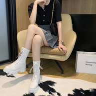 WW | Knöchelstiefel Mit Schnürung