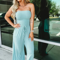 WW | Bequemer Jumpsuit Mit Weitem Bein