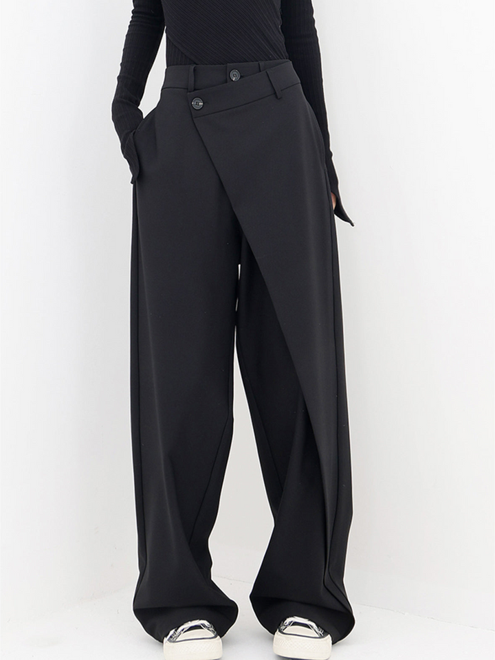 W&W Mode | Asymmetrische Baggy-Hose