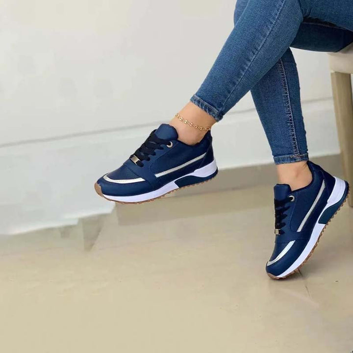 W&W Mode | Lässige Plateau Turnschuhe