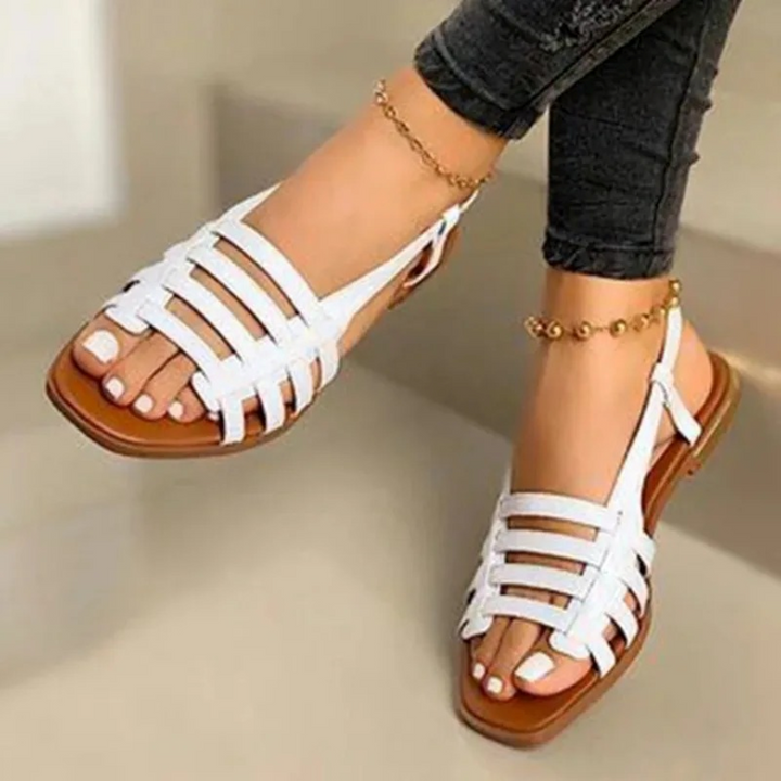 W&W Mode | Sandalen Mit Flacher Sohle