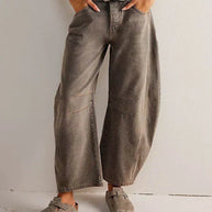 WW | Mitteltaillierte Röhrenjeans für Frauen