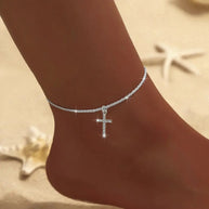 WW | Gold/silver Fußkettchen Für Damen