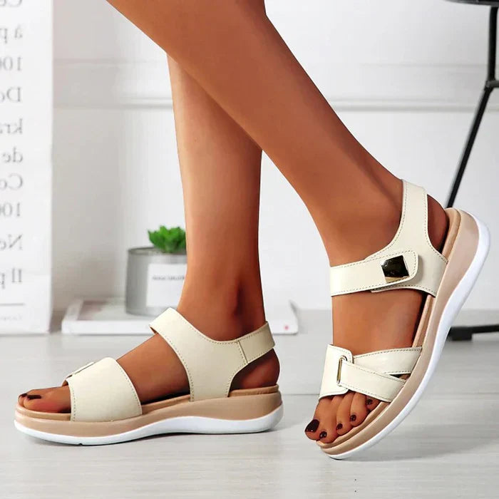 WW | Orthopädische Flache Sandalen mit Verstellbaren Riemen