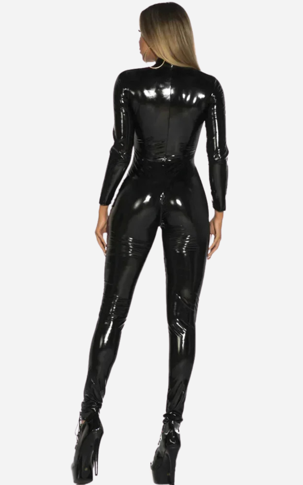 WW | Frau Vinyl Schwarz Glänzend Ultra Glamour