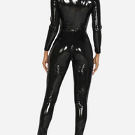 WW | Frau Vinyl Schwarz Glänzend Ultra Glamour