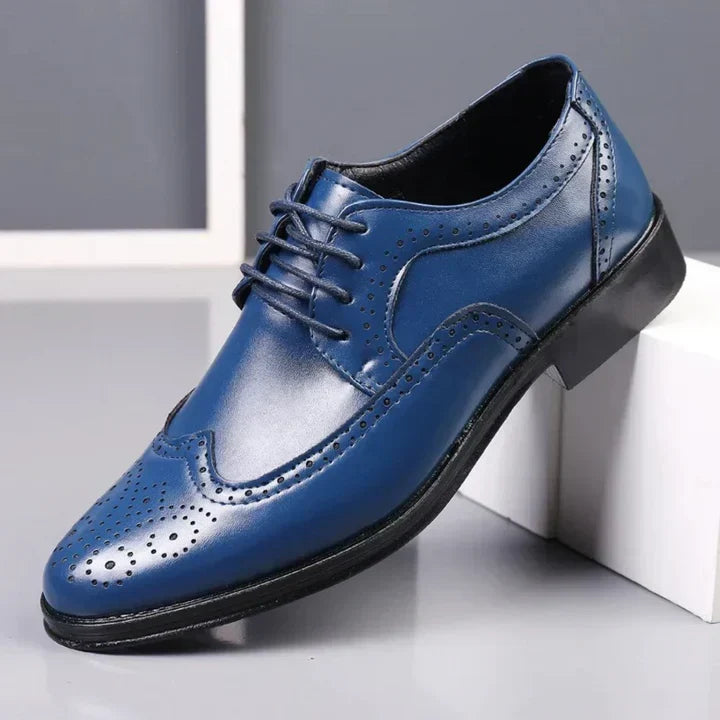 W&W Mode | Bequeme Oxford Herren Business Anzug Schuhe