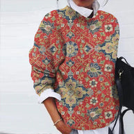 W&W - Eleganter Pullover mit Druck
