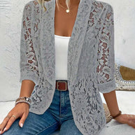 WW | Eleganter Blazer mit Spitze