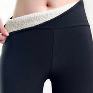 WW | Liebliche Fleece Hohe Taille Wollleggings