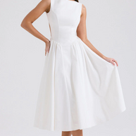 Midikleid | Schickes Cut-Out Design