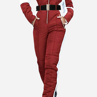 WW | Ski Overall 1 Stück Mit Gürtel Damen Eleganz Und Wärme