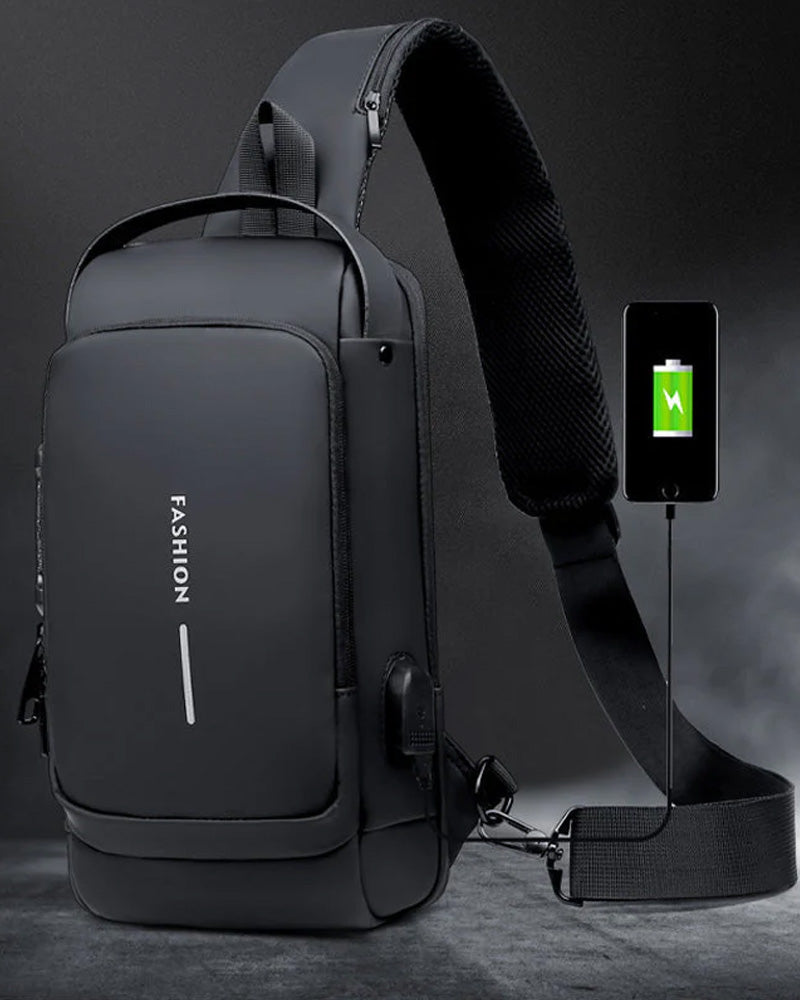 WW | Diebstahlsichere Brusttasche mit Zahlenschloss