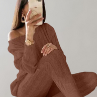 WW - Strick-Schulter-Hosen-Set