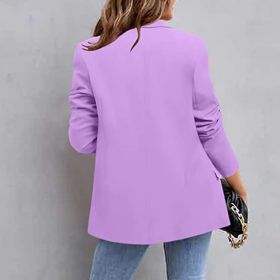 WW – Koreanischer Damenblazer, Slim-Fit-Mantel