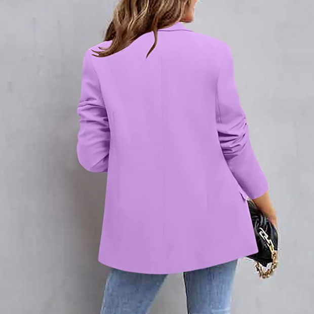 WW – Koreanischer Damenblazer, Slim-Fit-Mantel