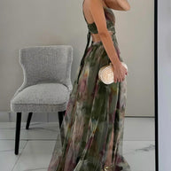 WW | Enchant My Love Print Maxi Kleid