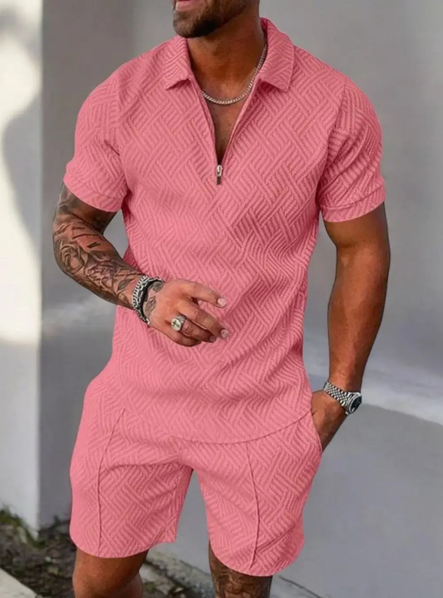 WW | Herren Sommer Hemd Und Hose Satz