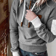 WW | Lässiges Sweatshirt mit Halbem Reißverschluss
