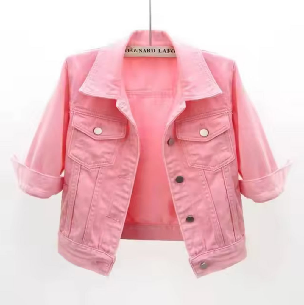 WW | Bunte Denimjacke