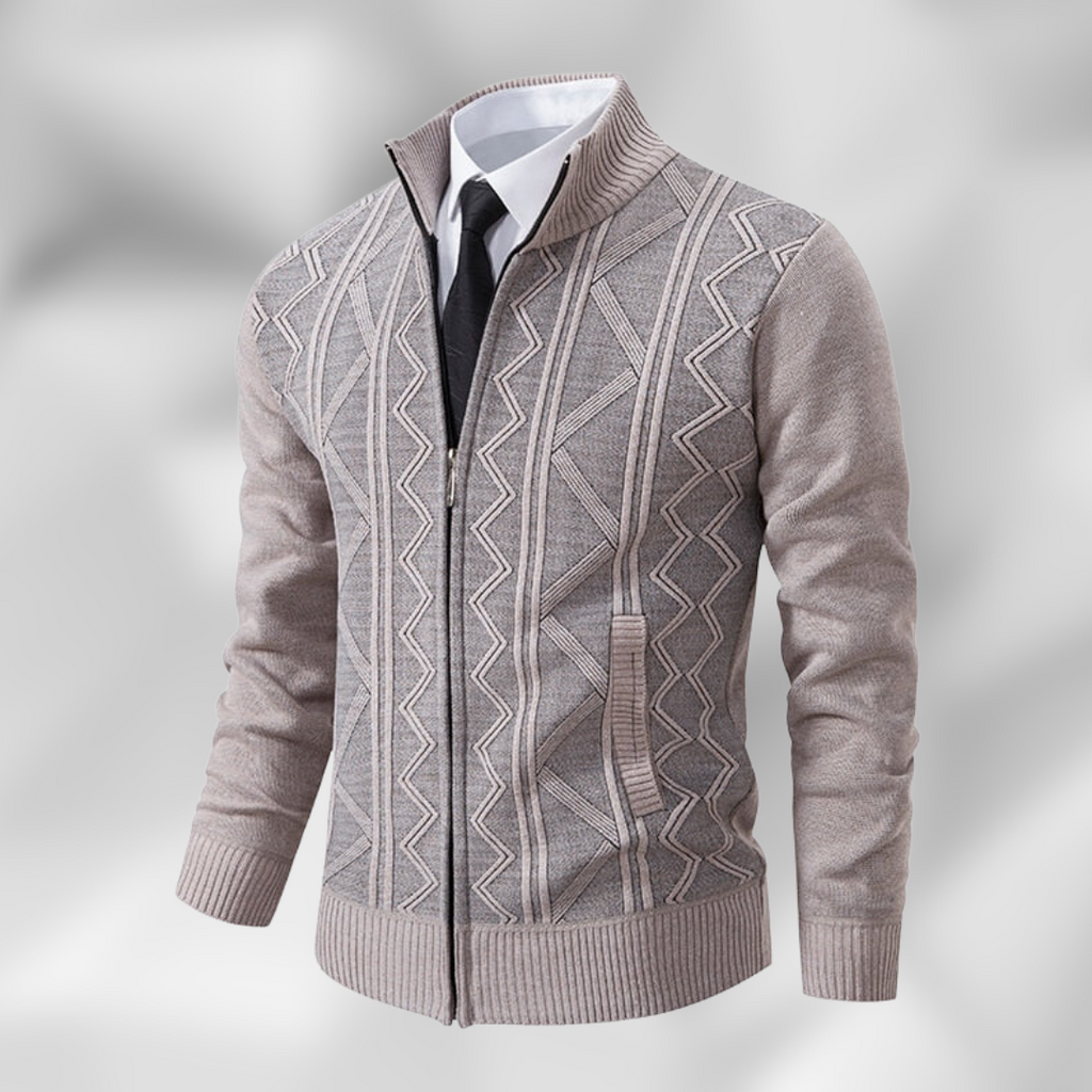 WW | Professionelle Business Strickjacke mit Kragen
