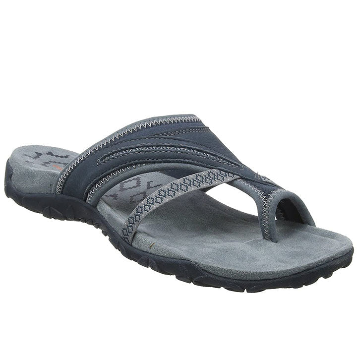 W&W Mode | Komfortable Orthosandalen mit Wildledersohle