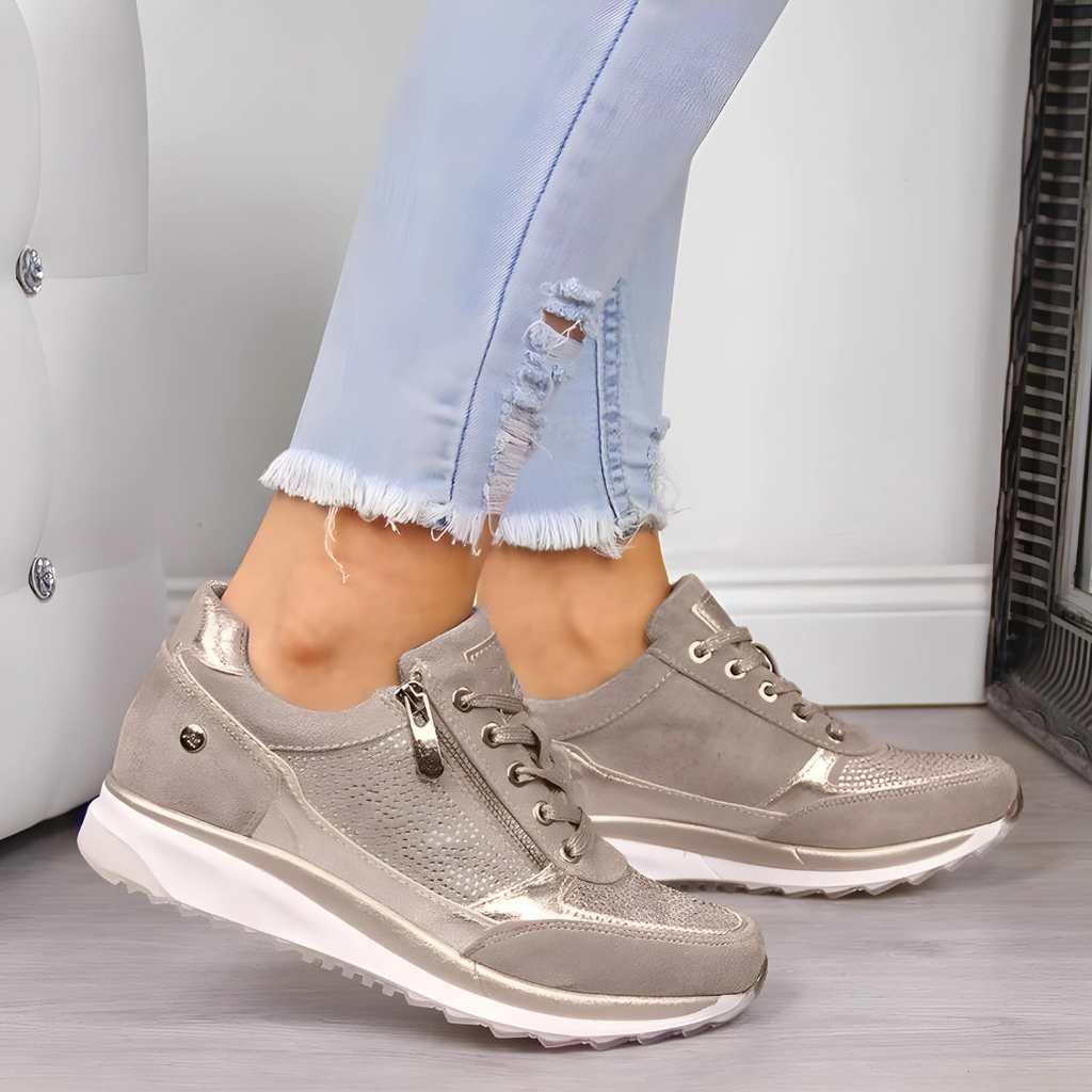 WW - Glamouröse bequeme Casual Sneakers | Sportlich-schicke Sneaker