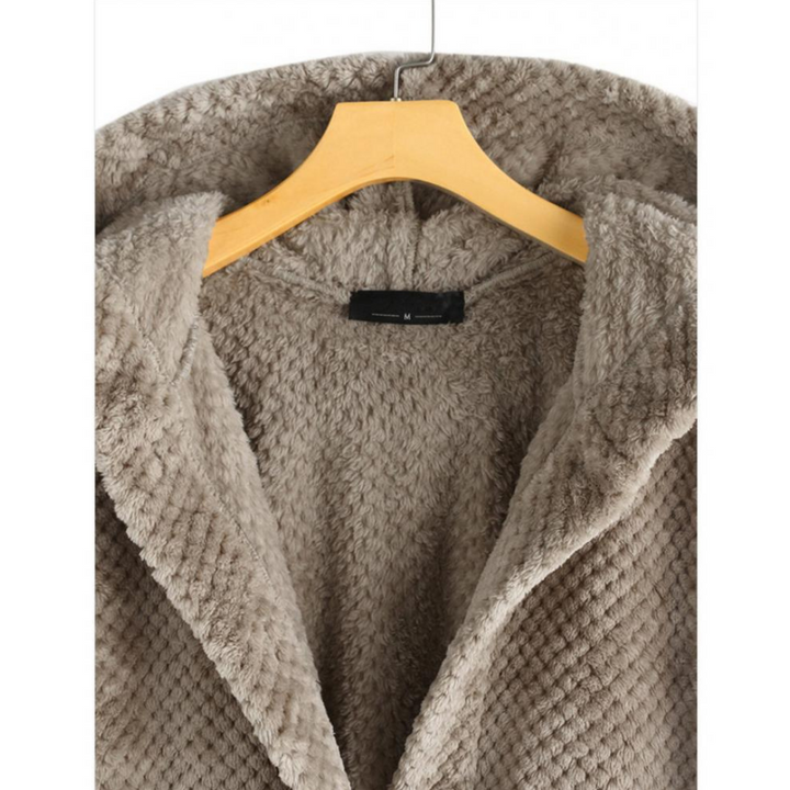 W&W Mode | Stylische, Superweiche Fleece-Kapuzenjacke
