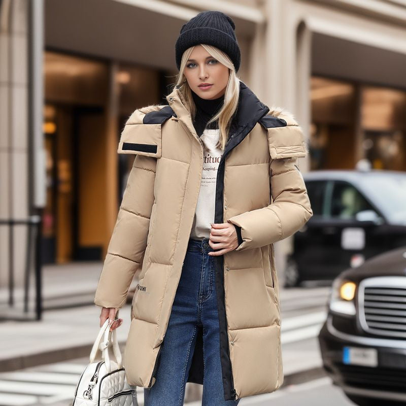 W&W Mode | Stylische Kapuzen Baumwolljacke mit Ärmellogo