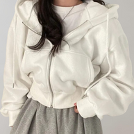 WW - Frauen Solid Hooded Sweatshirt