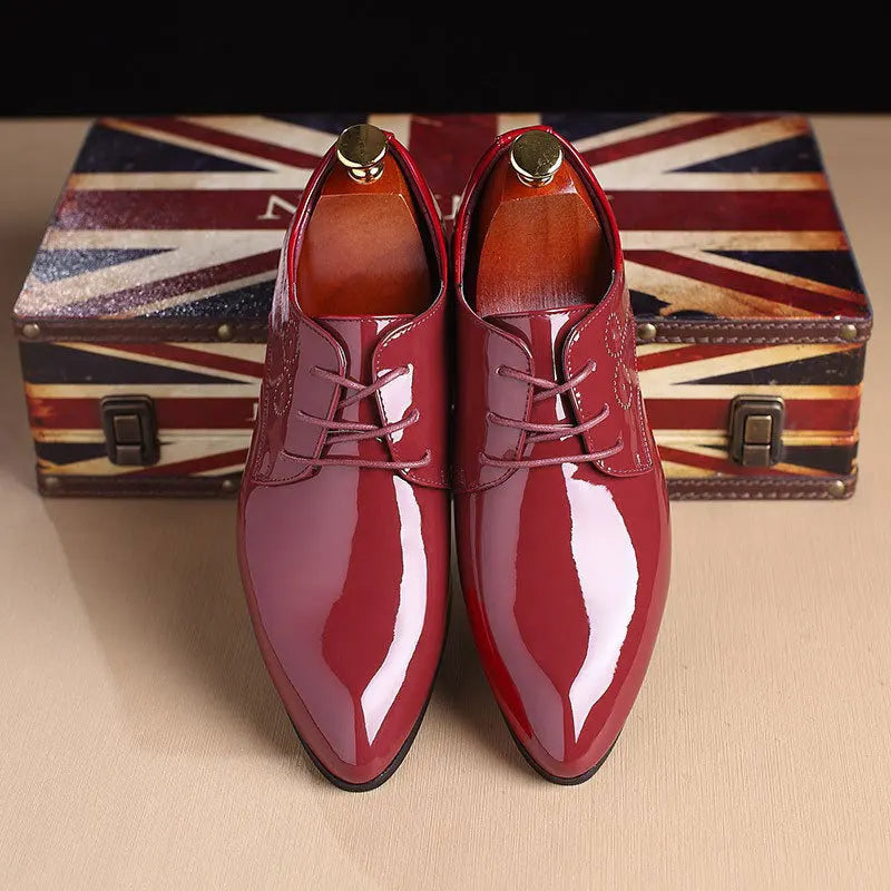 WW | Glänzende Retro Brogues Für Herren