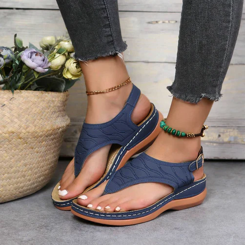 WW | Sandalen Mit Keilabsatz