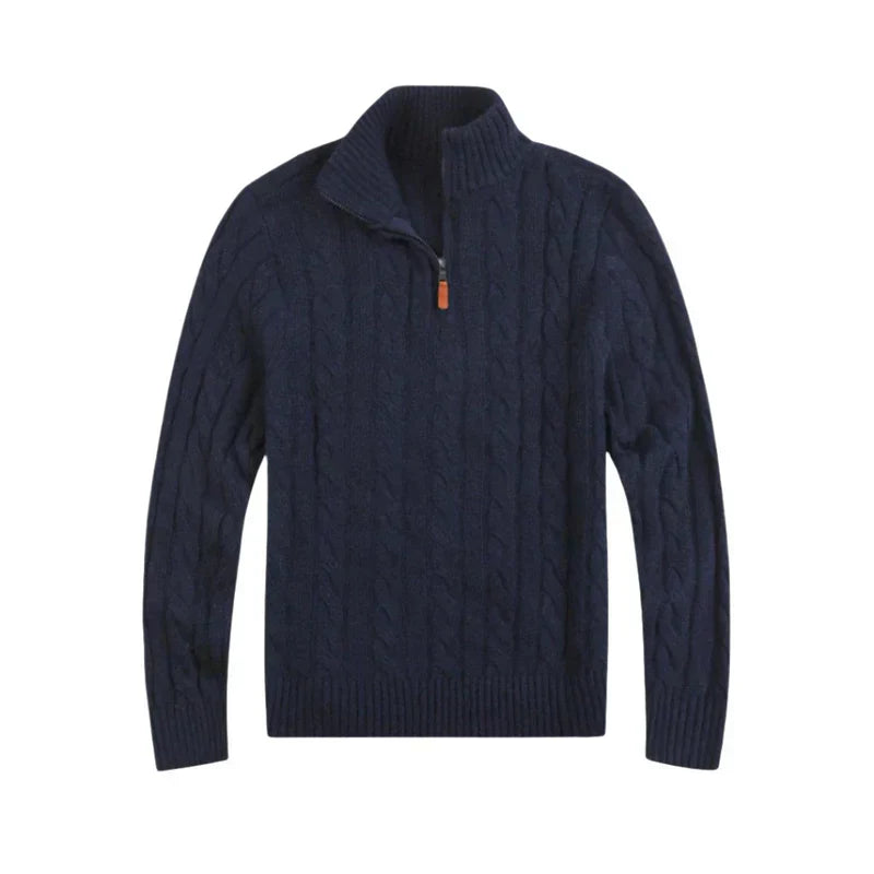 WW | Trendy Strickjacke Mit Reißverschluss