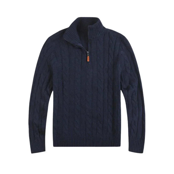 W&W Mode | Trendy Strickjacke Mit Reißverschluss